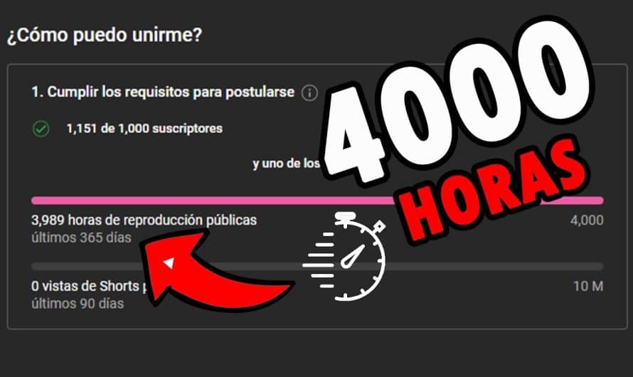 Descubre Cuánto Tiempo Necesitas para Alcanzar 4 Mil Horas en YouTube