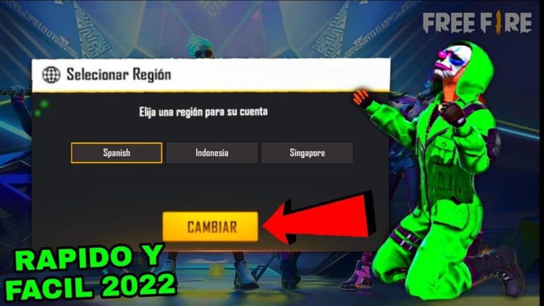 como cambiar de region en free fire guia paso a paso para jugar en distintos servidores