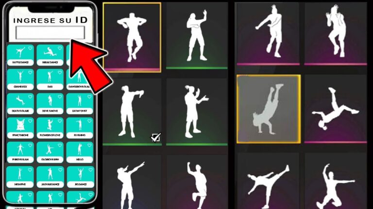 descarga la mejor app para obtener todos los emotes de free fire