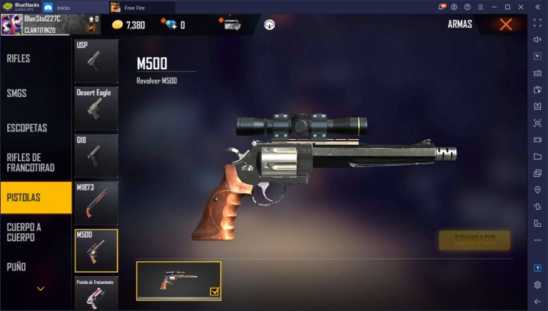 Free Fire Best Weapons 2021 ES 8