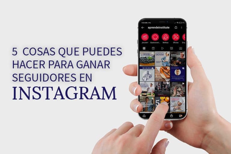5 cosas que puedes hacer para ganar seguidores en instagram