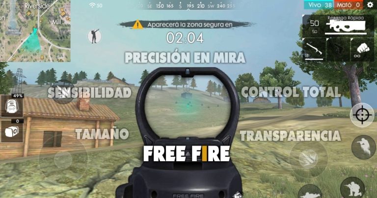 personalizar mira free fire og