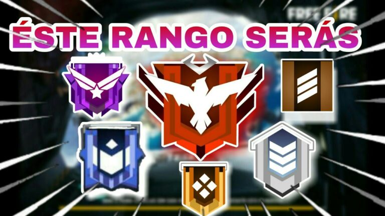 A que rango te bajan cada temporada Free Fire