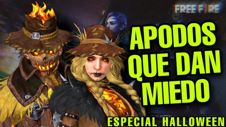 Apodos que dan miedo para Free Fire