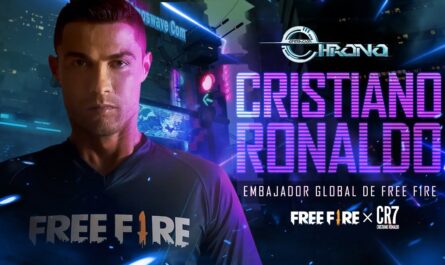 Colaboracion de Cristiano Ronaldo con Free Fire