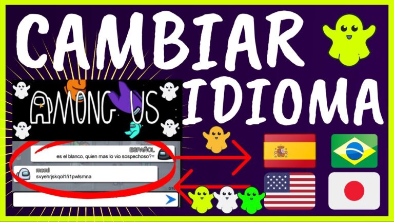 Como cambiar el idioma del chat en Among Us