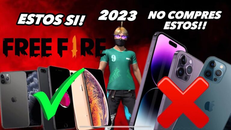 Cual iPhone es mejor para jugar Free Fire