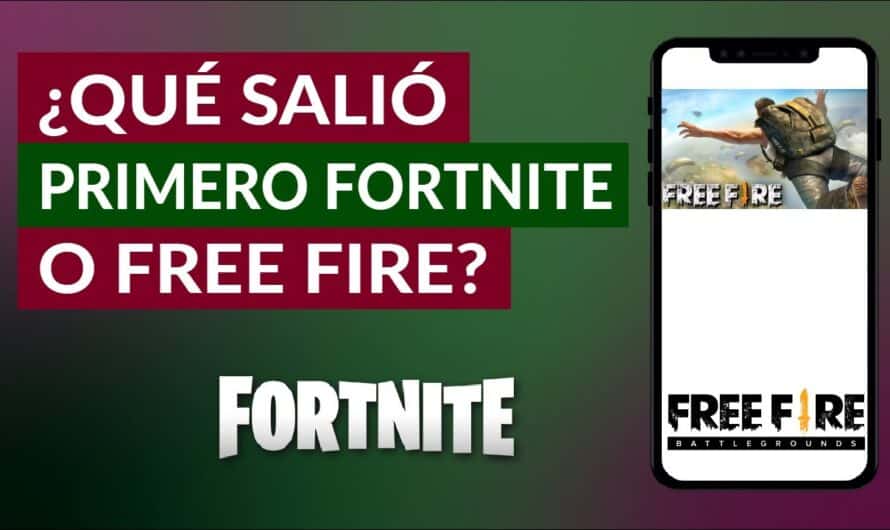 El gran debate: ¿Cuál salió primero, Fortnite o Free Fire? Descubre la respuesta aquí