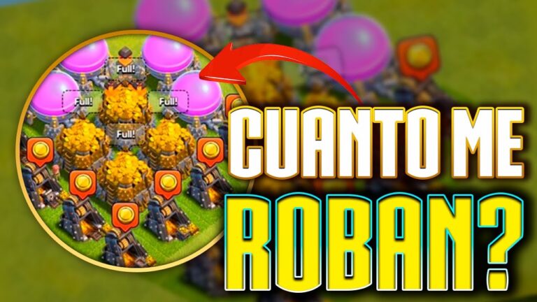 Cuanto oro te pueden robar en Clash of Clans