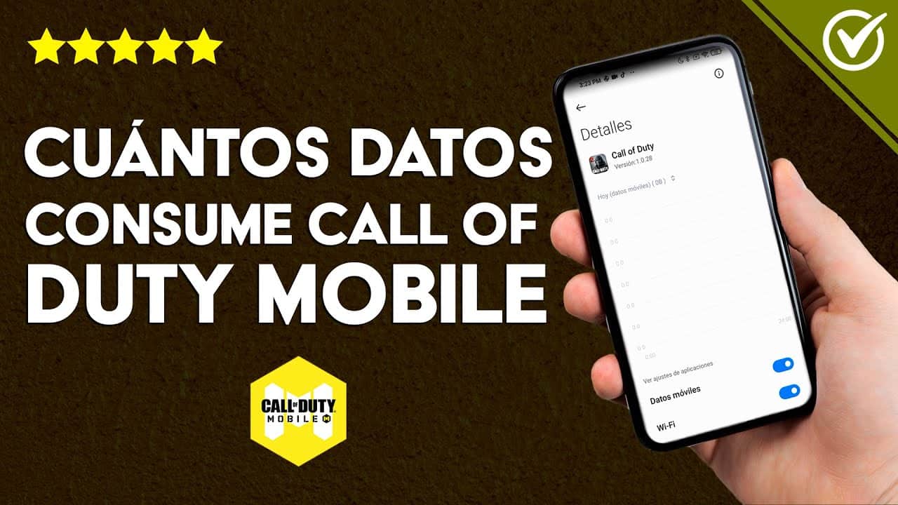 Cuantos datos consume Call of Duty Mobile