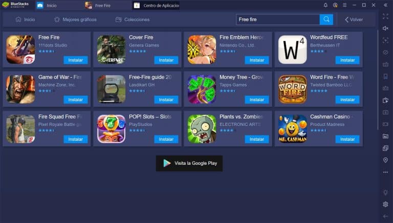 Free Fire Update BlueStacks Usage ES 10