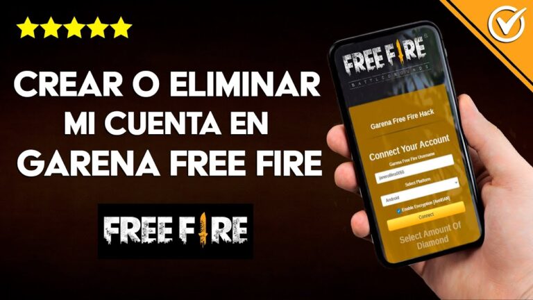 Garena Free Fire eliminar cuenta