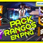 Descarga los Mejores Rangos de Free Fire en Formato PNG ¡Gratis!