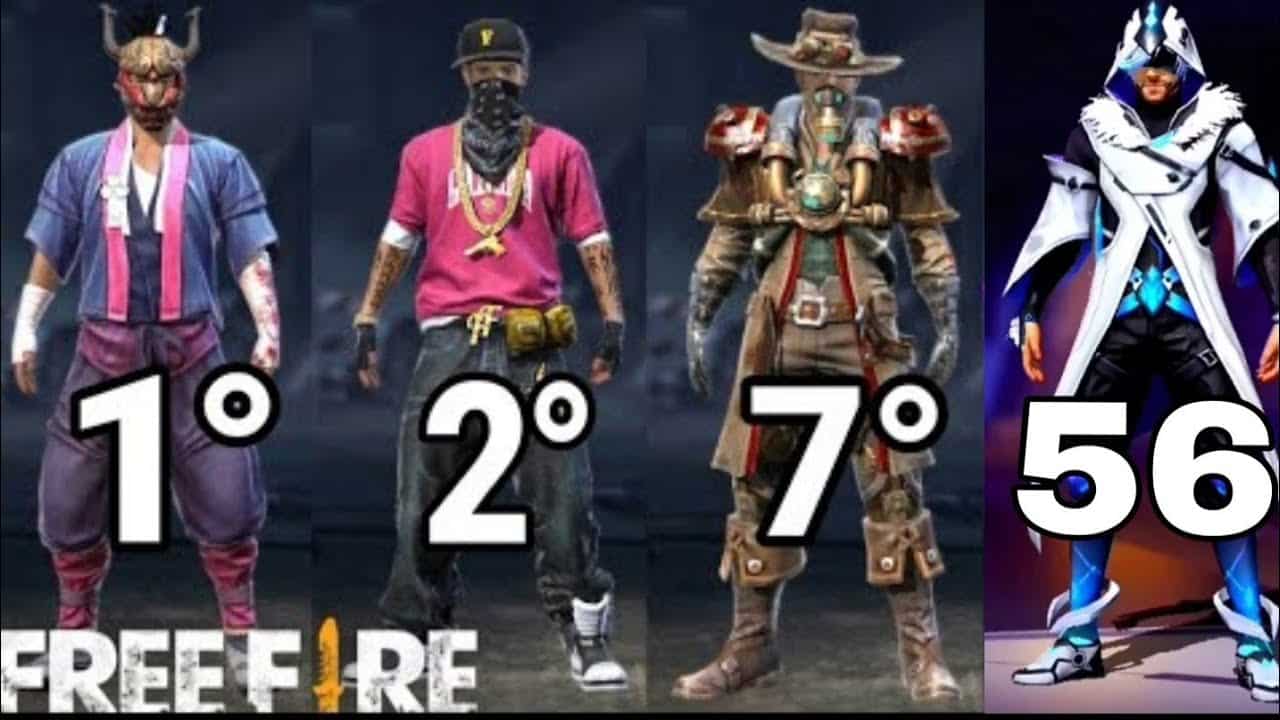 comparativa de sakura en free fire como se compara con otros personajes del juego