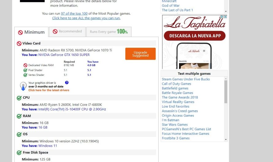 Descubre cómo saber si tu PC puede correr tus juegos favoritos: Guía paso a paso