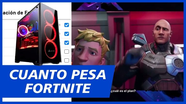 descubre el peso total de fortnite para pc la guia definitiva de instalacion y requisitos de almacenamiento