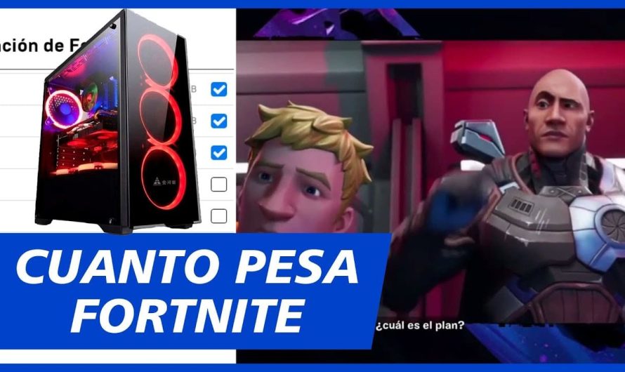 Descubre el peso total de Fortnite para PC: ¡La guía definitiva de instalación y requisitos de almacenamiento!