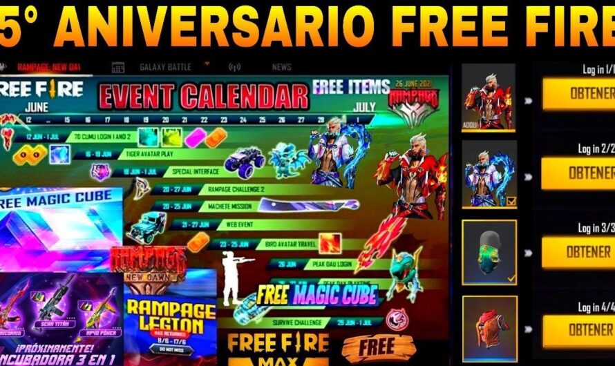 Descubre la fecha del aniversario de Free Fire: ¡No te pierdas la celebración!