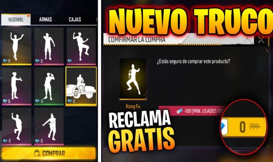 Descubre los Mejores Trucos para Obtener Emotes en Free Fire con Oro