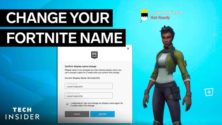 guia completa como cambiar el nombre de la cuenta de fortnite en simples pasos