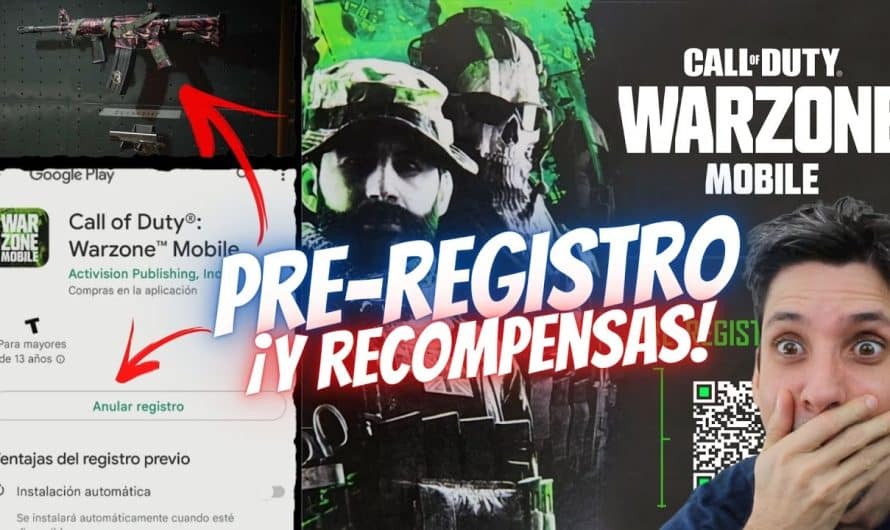 Guía completa: Cómo realizar el pre registro de Call of Duty: Warzone Mobile en 3 sencillos pasos