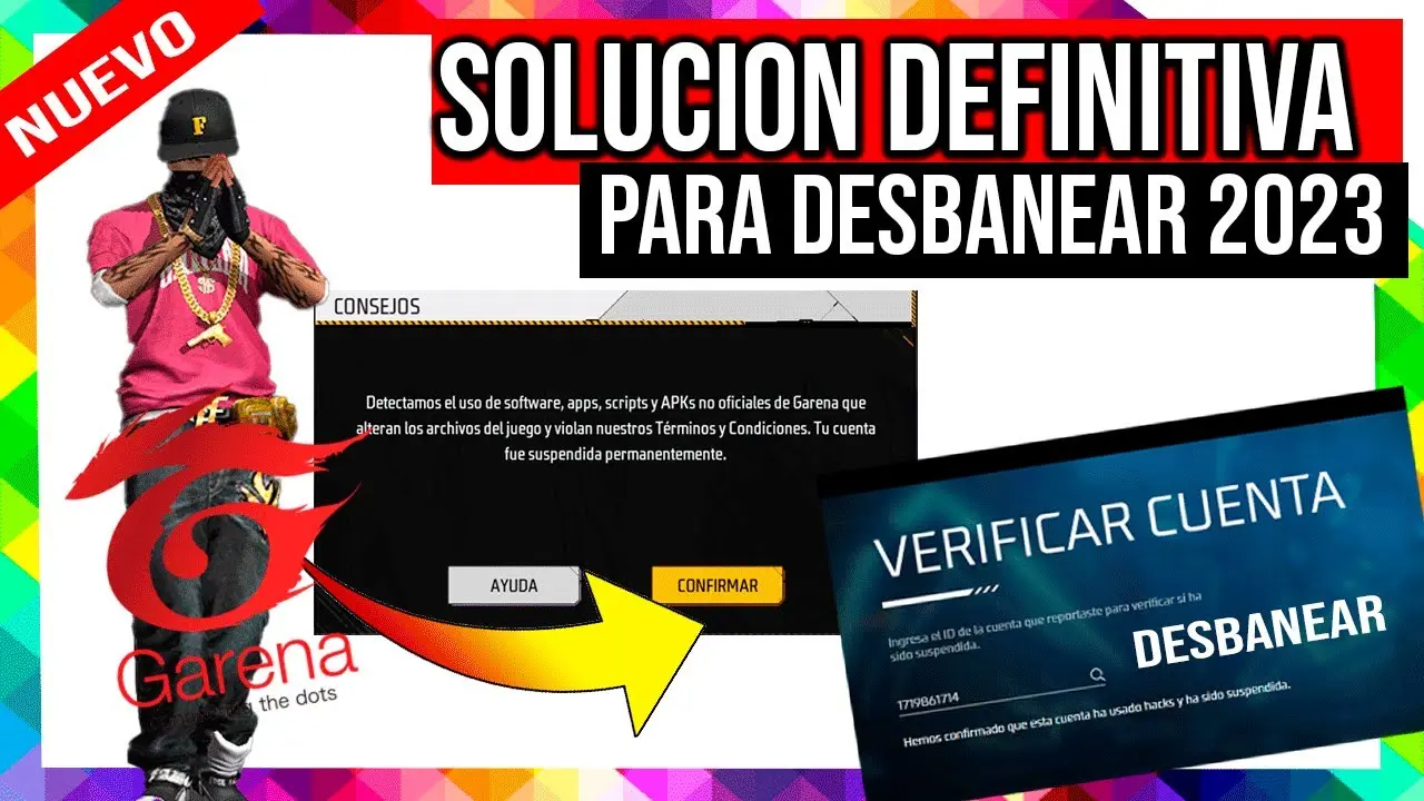 guia definitiva como recuperar tu cuenta de free fire baneada por hack