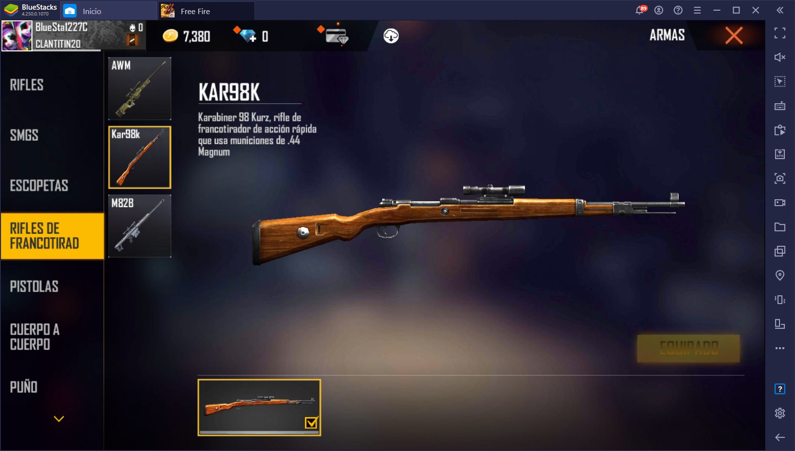 guia definitiva tipos de balas ideales para cada arma en free fire
