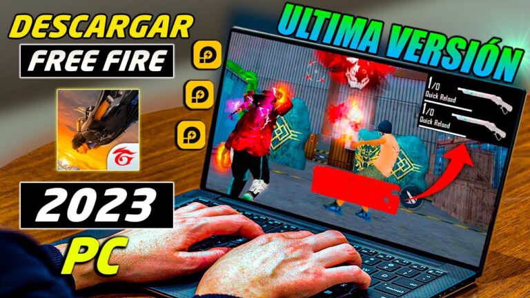 guia paso a paso como descargar free fire en una mini laptop