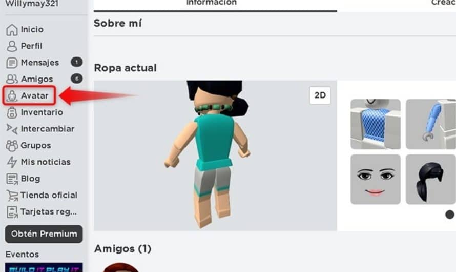 Guía paso a paso: Cómo hacer un avatar increíble en Roblox