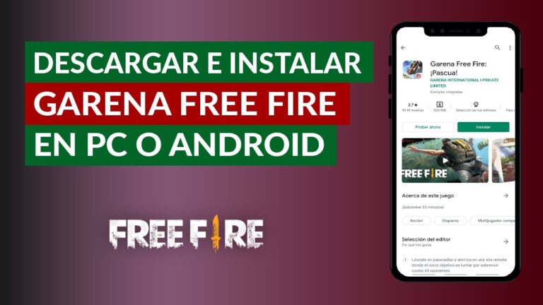 guia paso a paso como instalar free fire sin necesidad de espacio en tu dispositivo