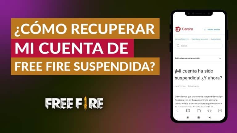 guia paso a paso como recuperar tu cuenta suspendida de free fire