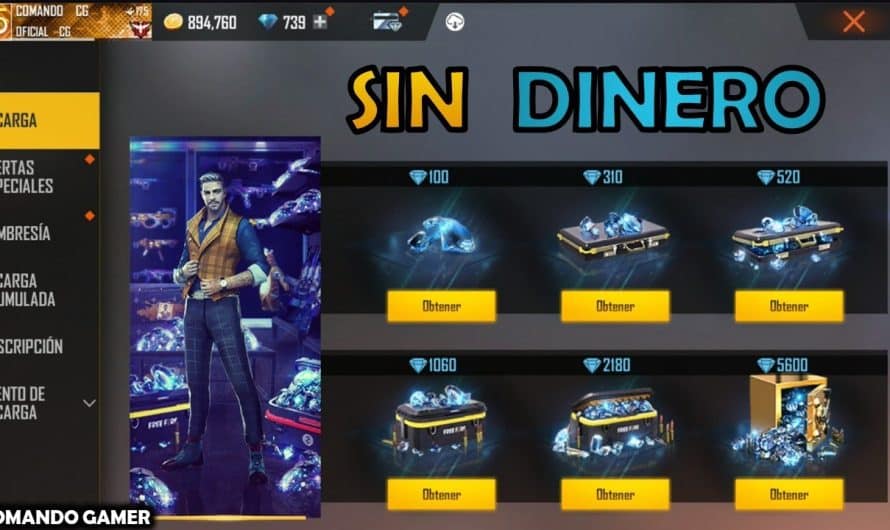 Obtén diamantes gratis y recarga tu cuenta de Free Fire sin gastar dinero