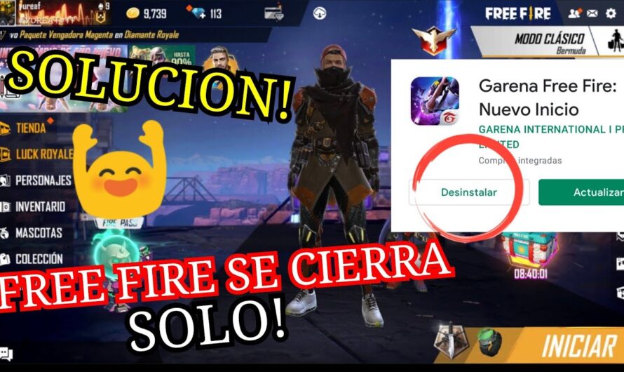 Solución: Free Fire se cierra APK – Consejos para arreglar el problema rápidamente