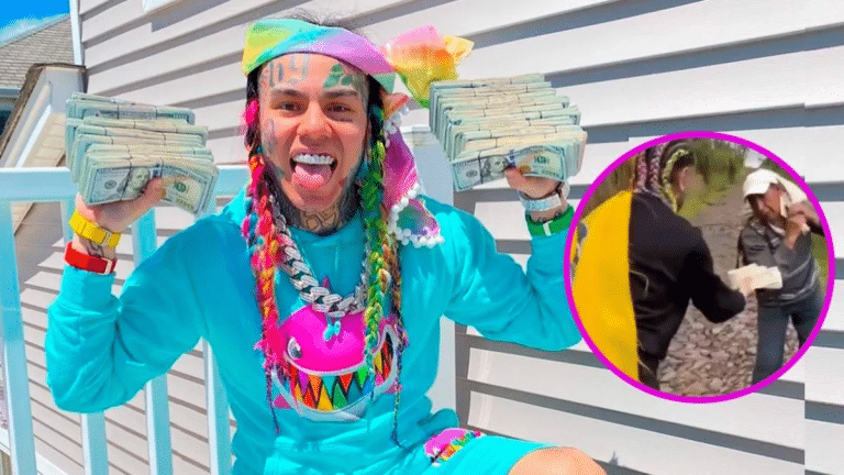 Tekashi Regala dinero