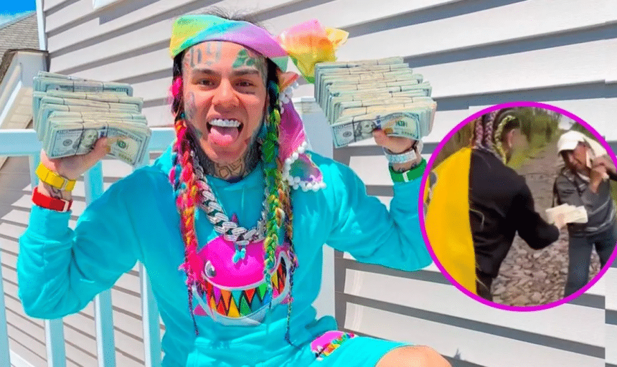 Tekashi Causa Sensación con Acción Viral de Generosidad Callejera: Impacto y Reacciones entre Seguidores